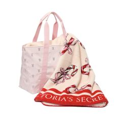Victoria’s Secret Tote and blanket