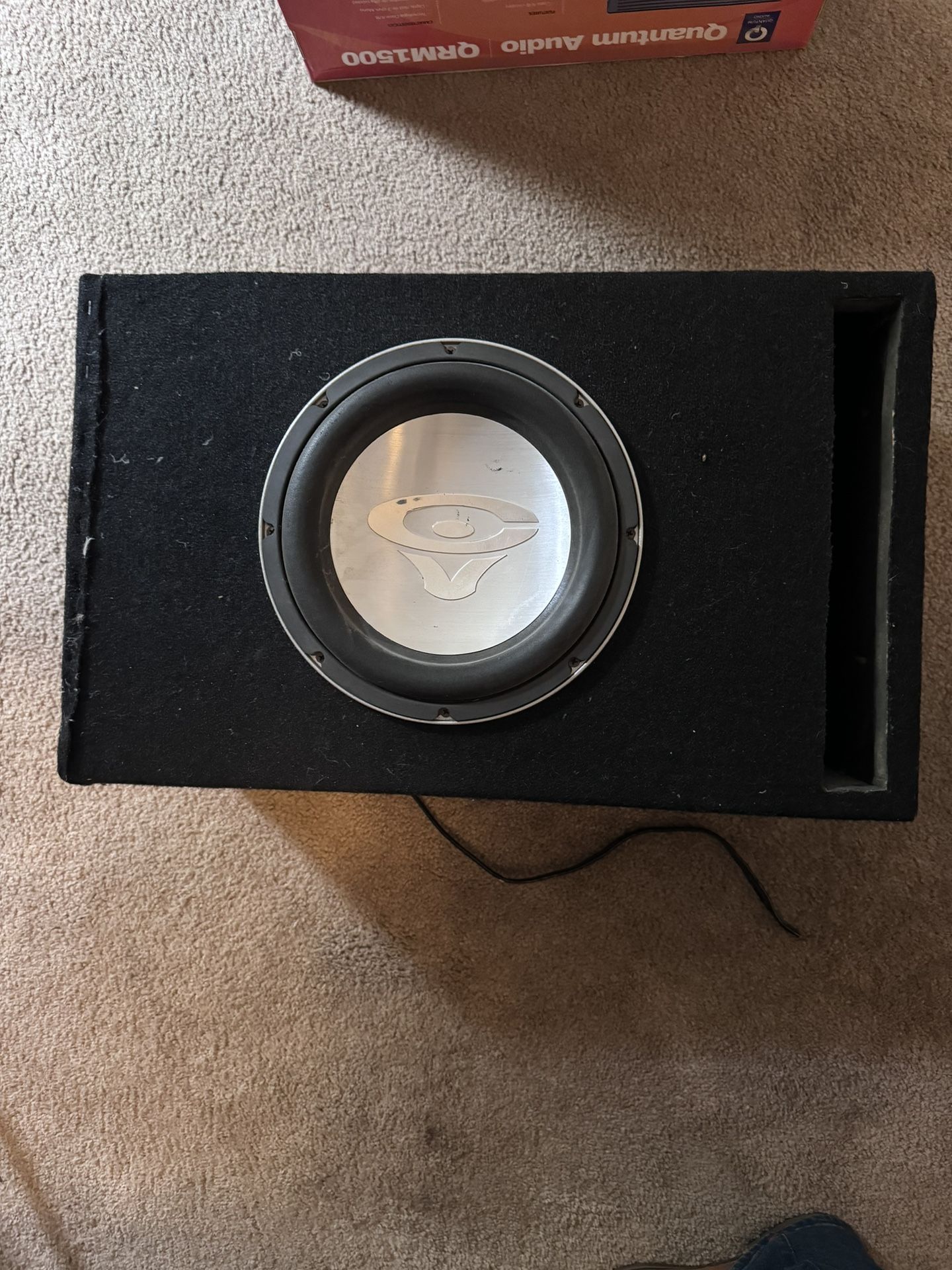 10 Inch Cerwin Vega Vmax 1200 Watt Sub