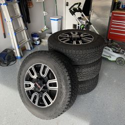 GM 8 Lug Wheels And Good Year Tires 