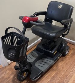 Golden Tech Buzzaround XLS 3 Wheel Portable Scooter with Suspension WTBS