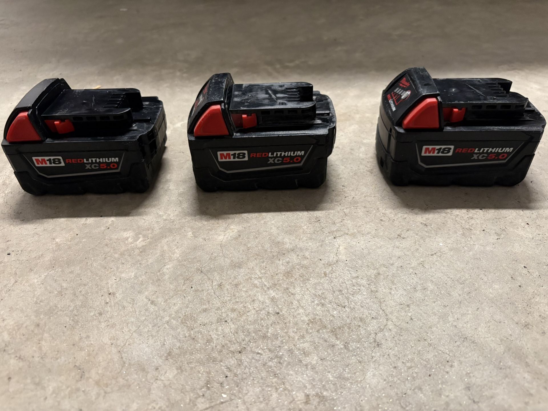 Milwaukee M18 XC 5.0 Batteries