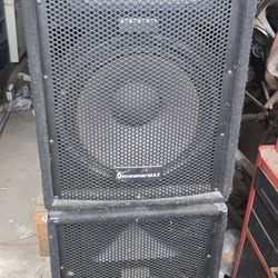 Pair of 15"  SPEAKERMAX 300 W  RMS 600 W Peak