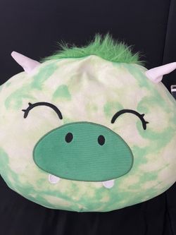 Rare cuddly crew smooshie ( Mr Green Dino ) 