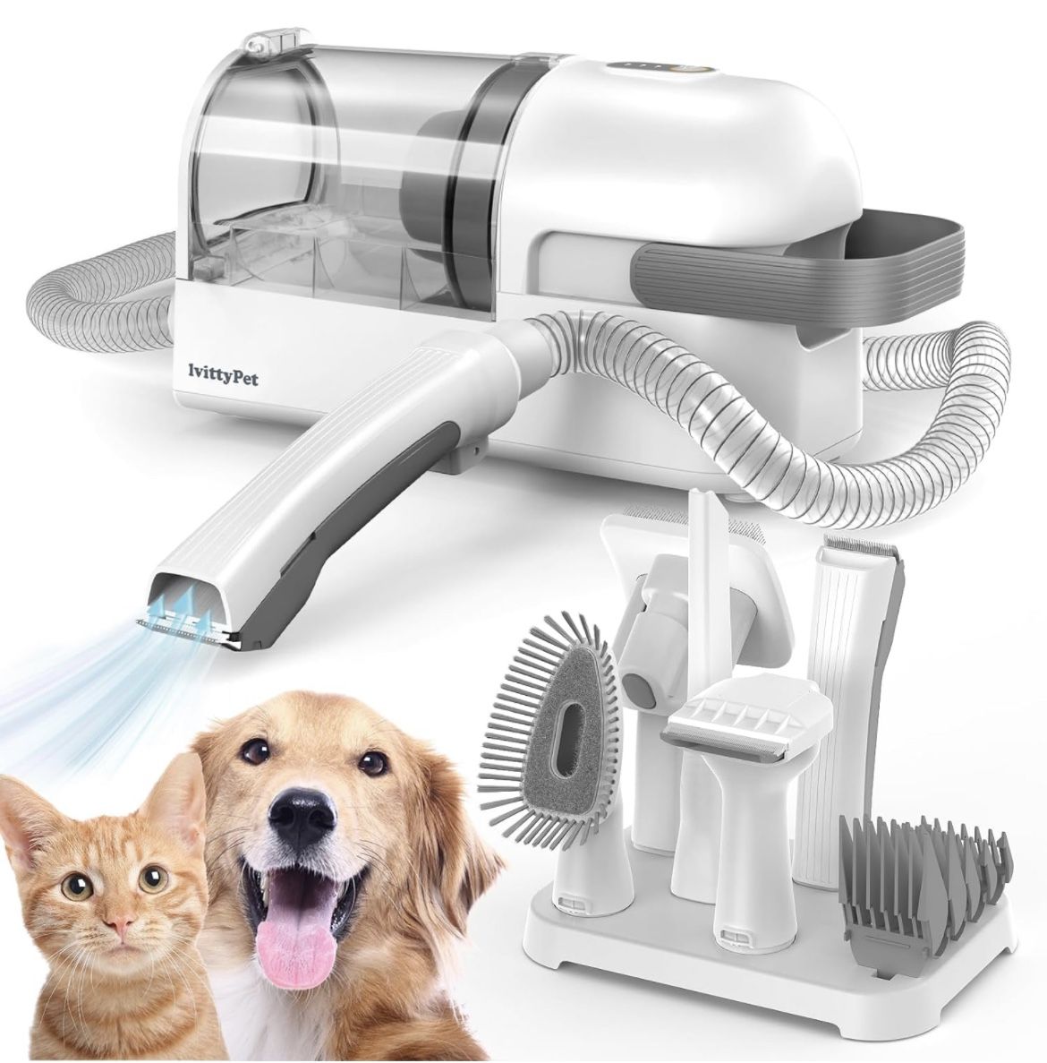 Pet Grooming Vacuum & Kit