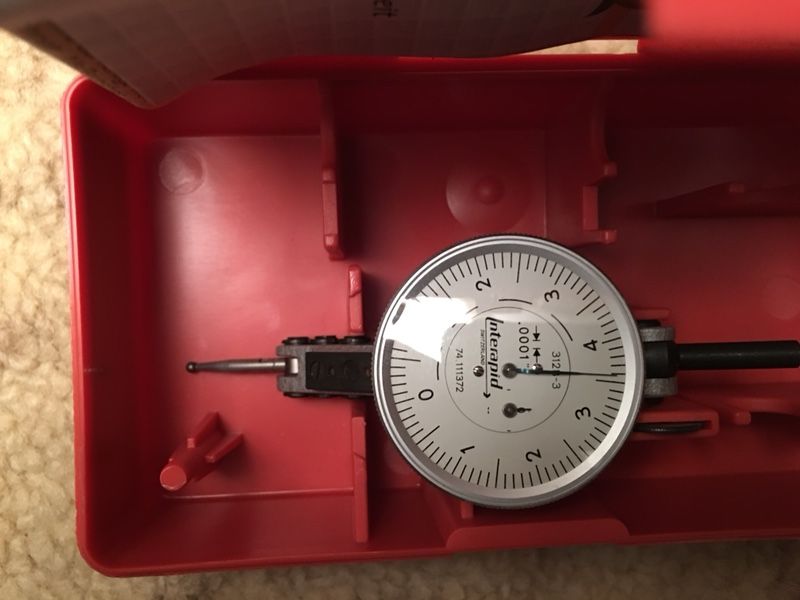 Interapid 312B-3 Brown & Sharpe Dial Indicator Machinist 74-111372 .0001