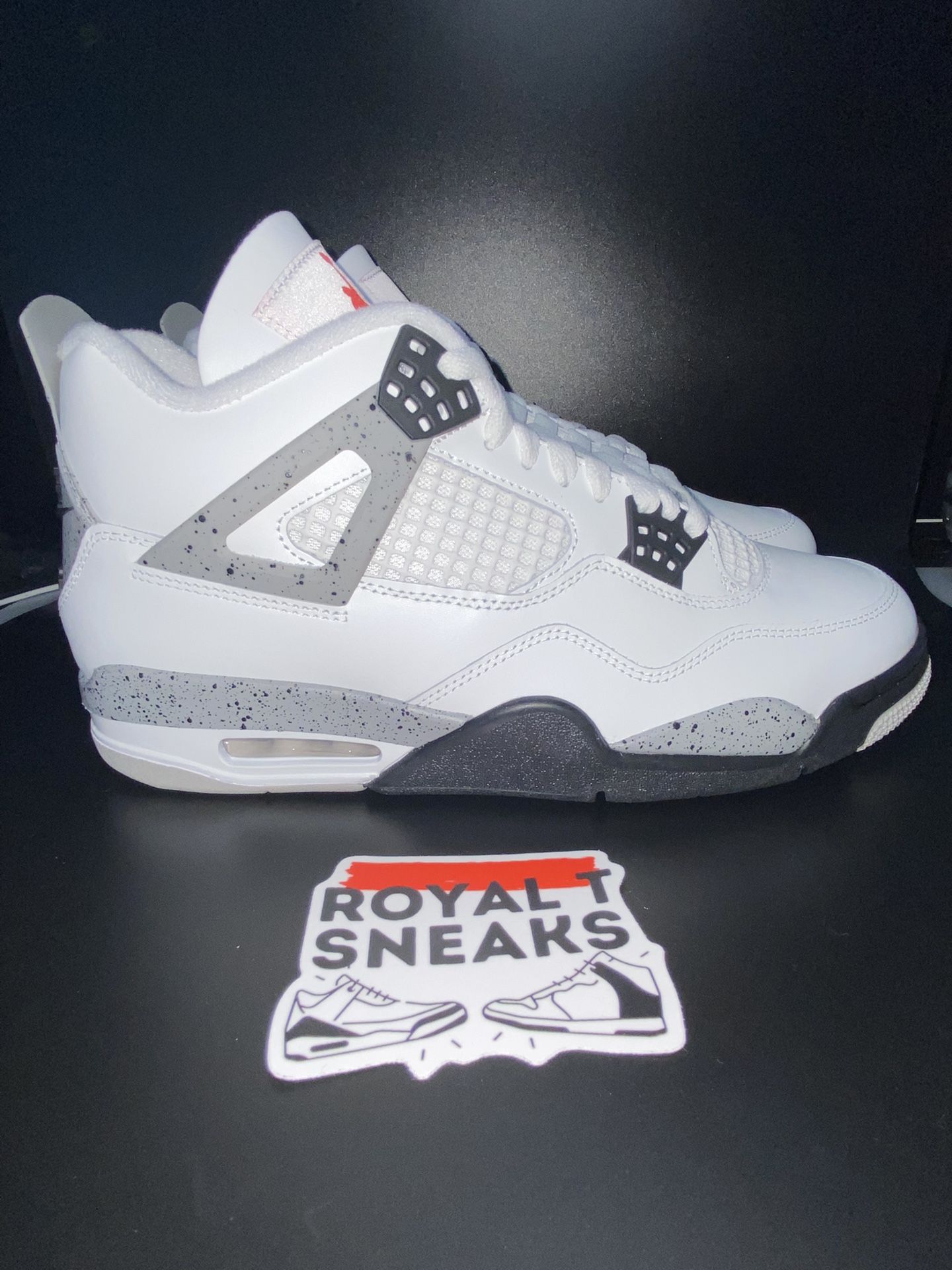 Jordan 4 White Cement