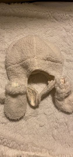 18-24 month winter hat and mittens