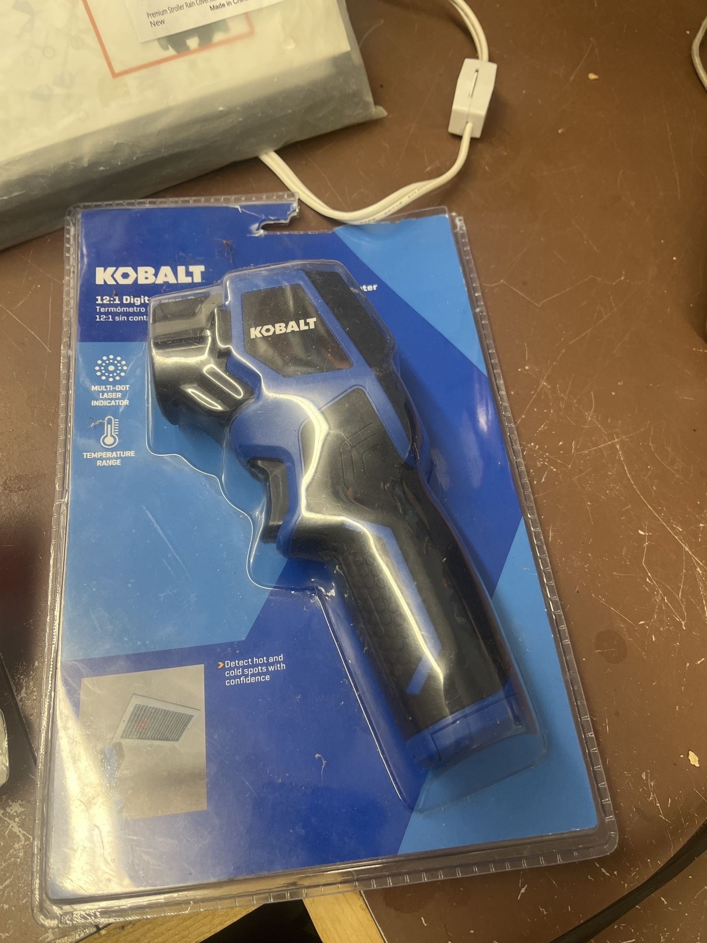 Kobalt 12.1 Digital Non-contact Laser Infrared Thermometer
