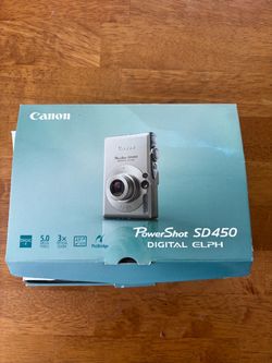 Canon Digital Camera power shot SD450 digital ELPH