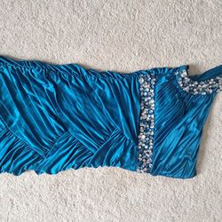 Blue Small Deb Dress
