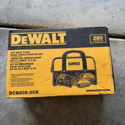 Dewalt Battery Starter Pack. New. No Trades 