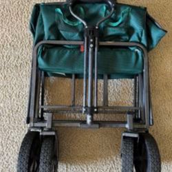 Collapsible Pull along folding wagon cart