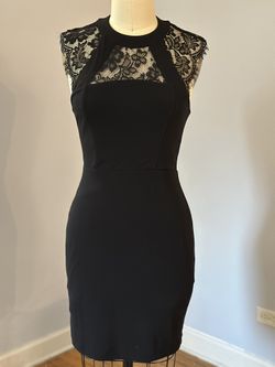 Black lace Mini Dress