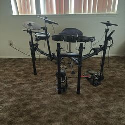 Double Bass Electric Drum Set 