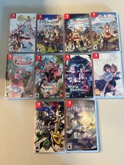Nintendo Switch JRPG Game Lot – 10 Games