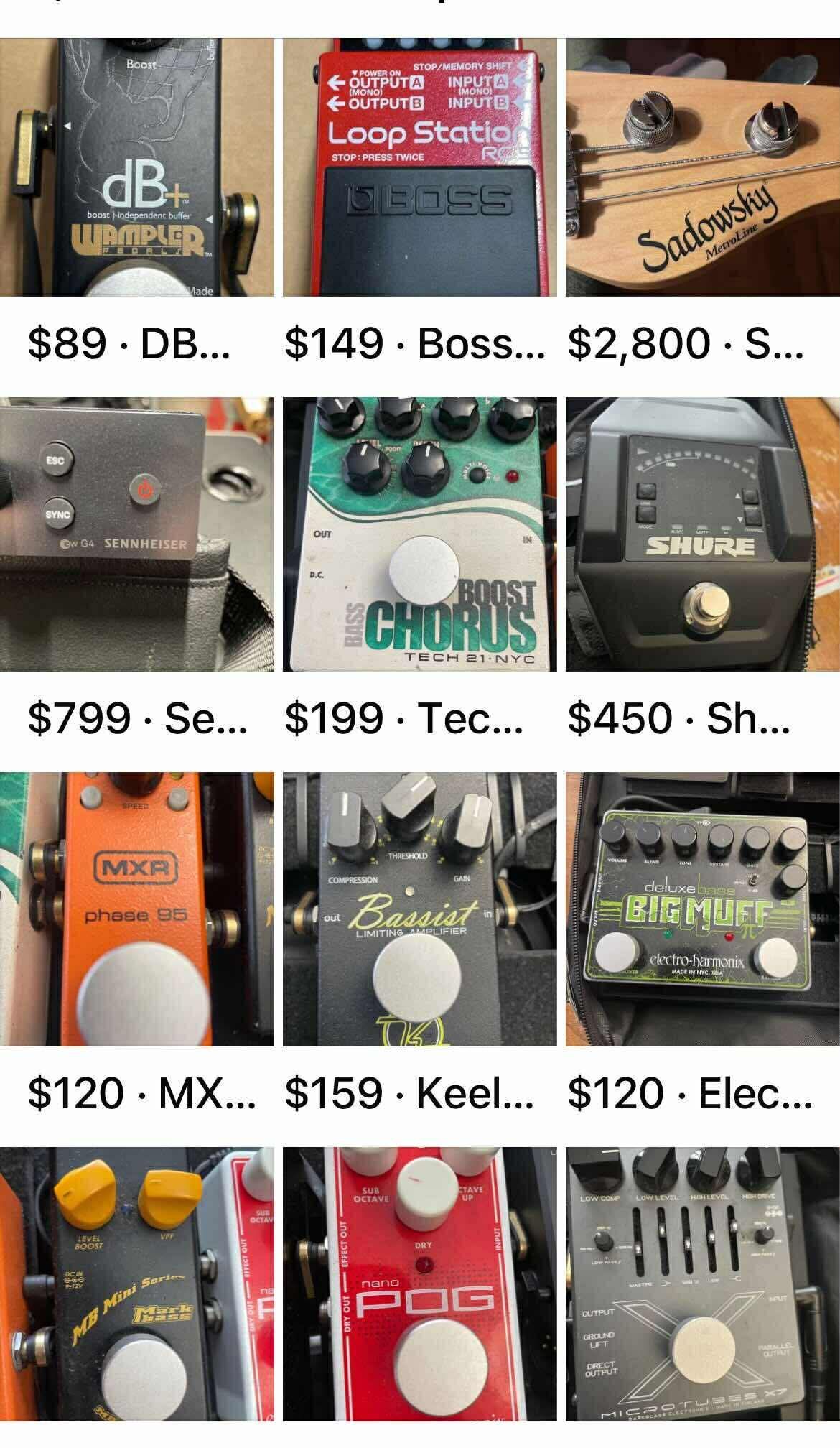 Bass gear