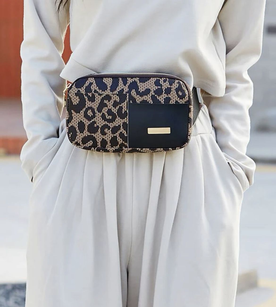 Leopard Waist Bag 