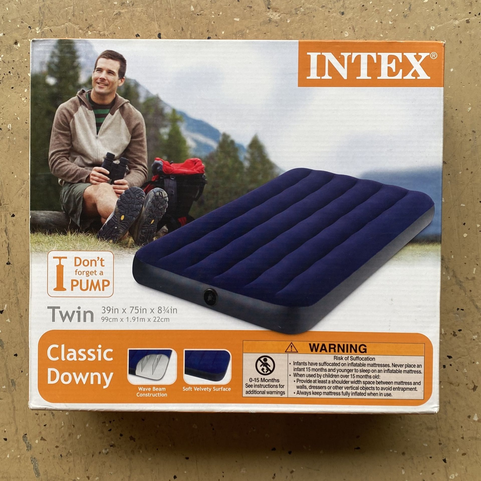 Twin Intex Air Mattress 