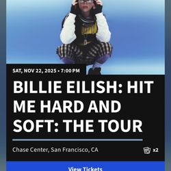 Billie eilish 11/22 