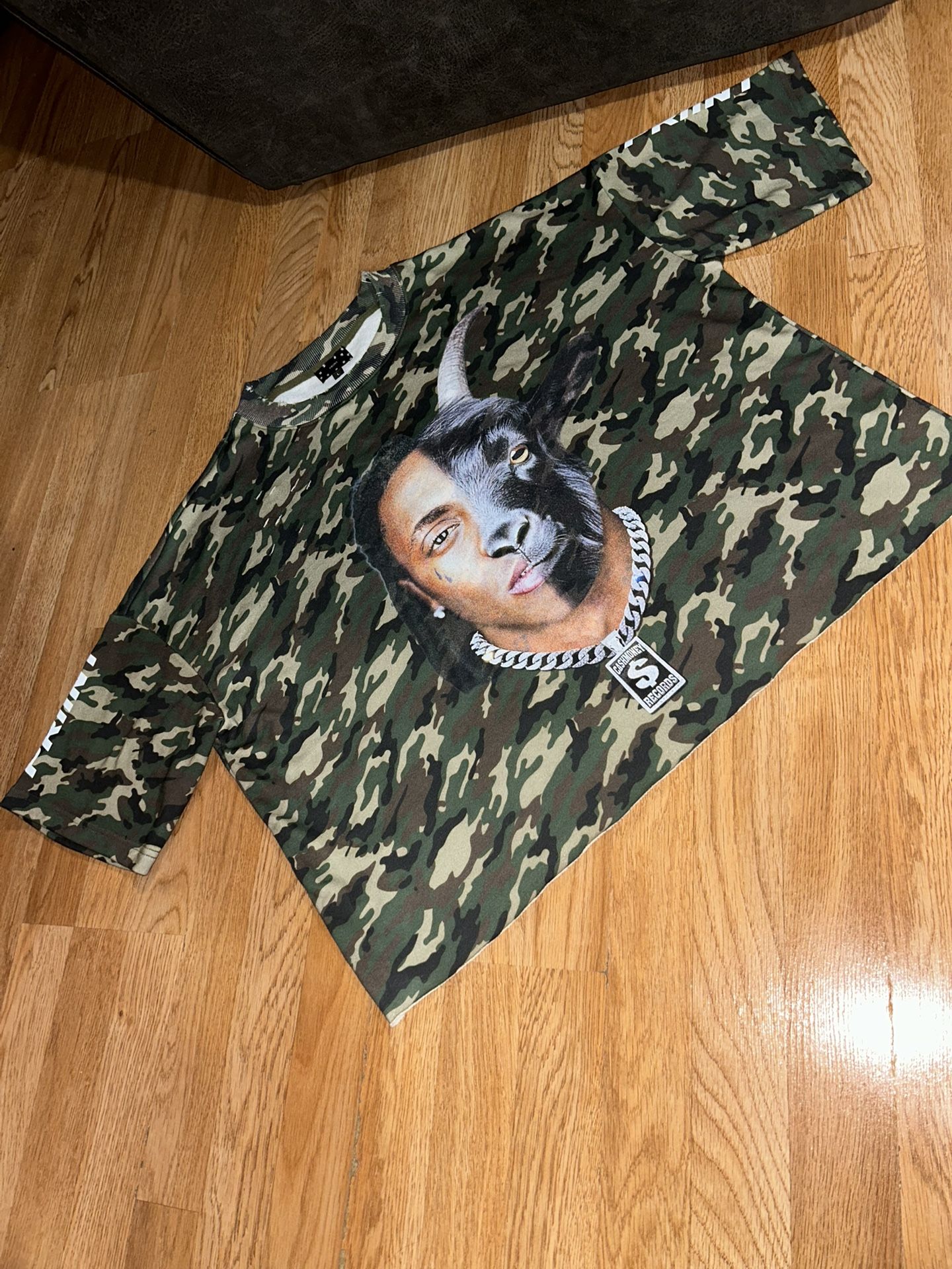 Lil Wayne GOAT camo Tee