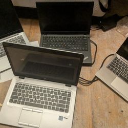 4 Broken Laptops(Parts)
