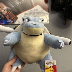 Pokemon Blastois Plush New With Tags 