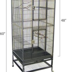 Suugar Gliders cage with food and toys
