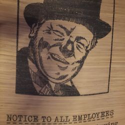 W C Field Humorous Poster