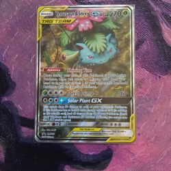Venusaur & Snivy GX Tag Team 