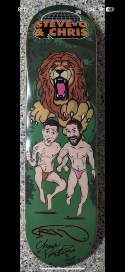 Wild Boys Skateboard Autographed