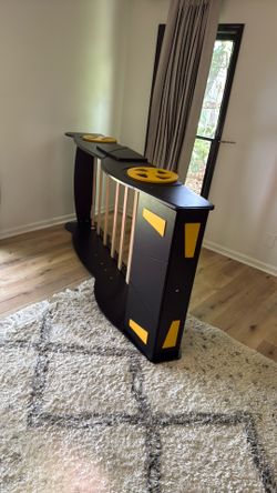 Twin race car bed