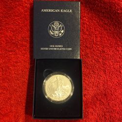 2008-W American Silver Eagle Dollar 