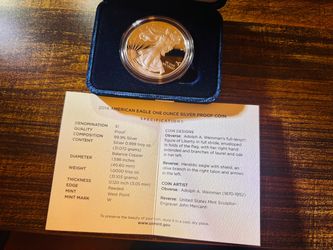2014-W American Silver Eagle 🦅 Proof Coin