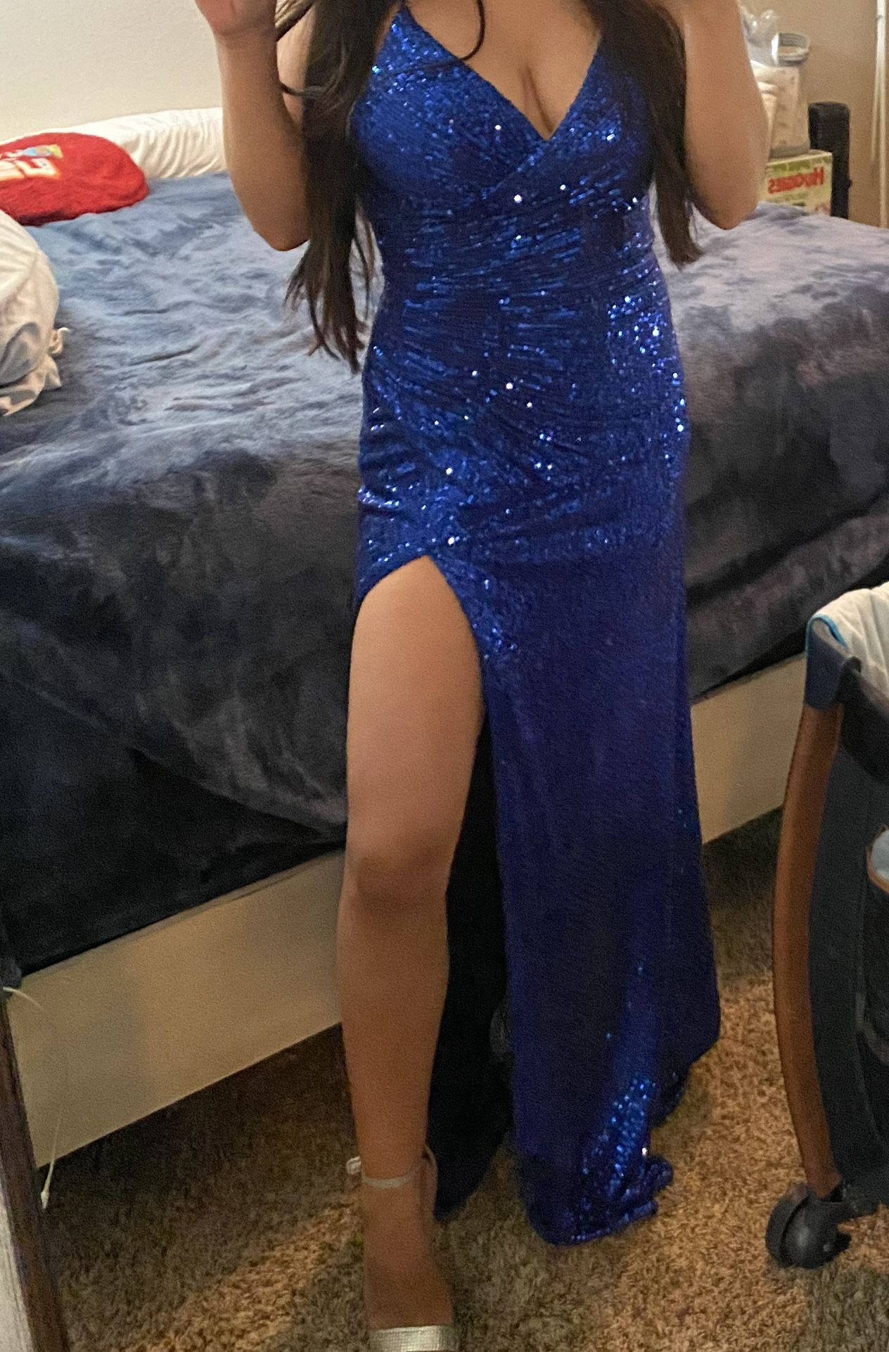 Royal Blue Dress