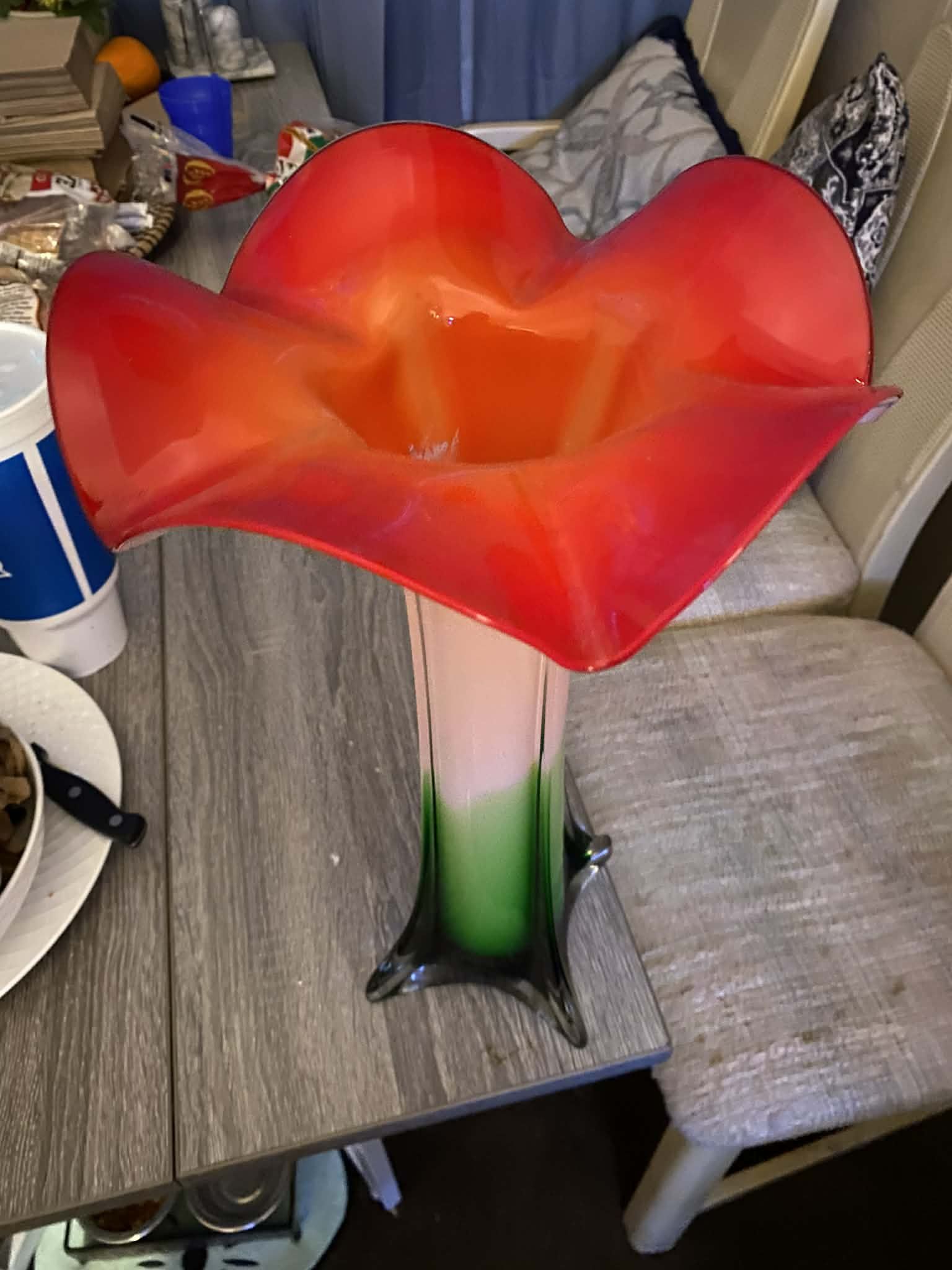 Glass Flower Vase
