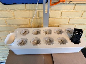 GrowLED Indoor Hydroponic Garden – 10-Pod Growing System