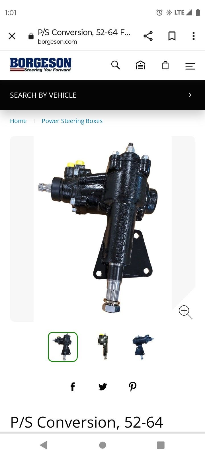 Power Steering Conversion Box 