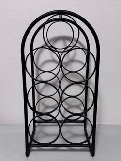 Vintage MCM Arthur Umanoff 7-Bottle WINE RACK