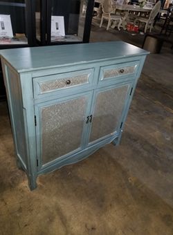 Pooler Antique 2 Door Accent Cabinet