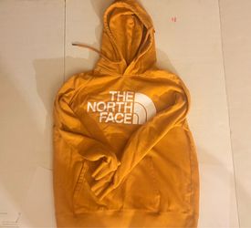 Women’s The North Face Orange Hoodie – Size Medium (M)