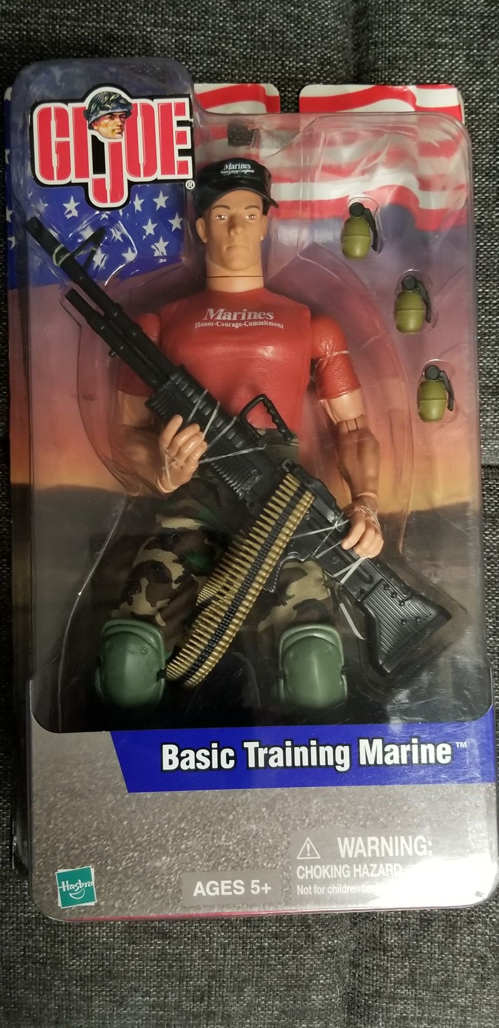 GI Joe Collectible 12" Action Figure Basic Training Marine