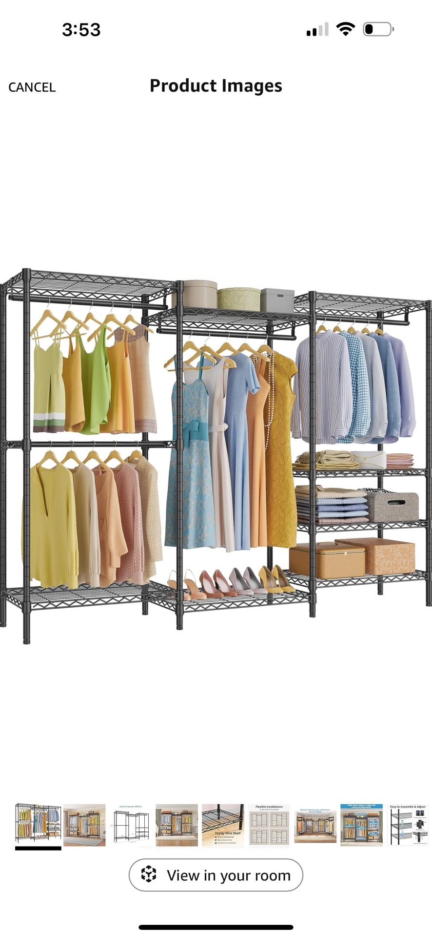 Closet Rack