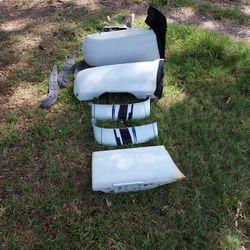 Chevy S10 Sportside Fiberglass Parts.