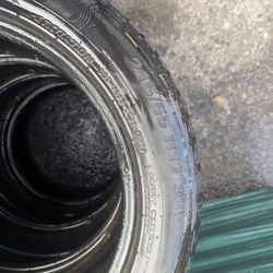 215/55/17  M&S Tires