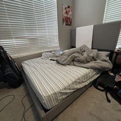 Full size bed and Bed Frame 