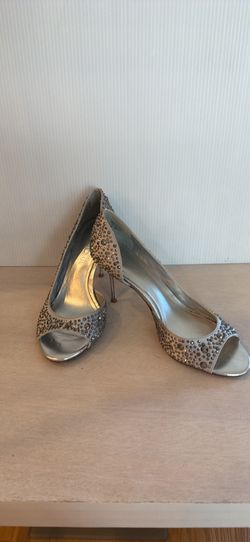 Women’s Silver Shoes Heelsp