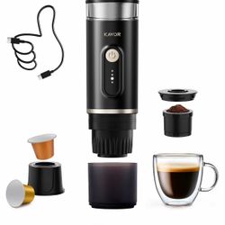 Kavor GoBrew T30 Portable vm Self-Heating Coffee Machine