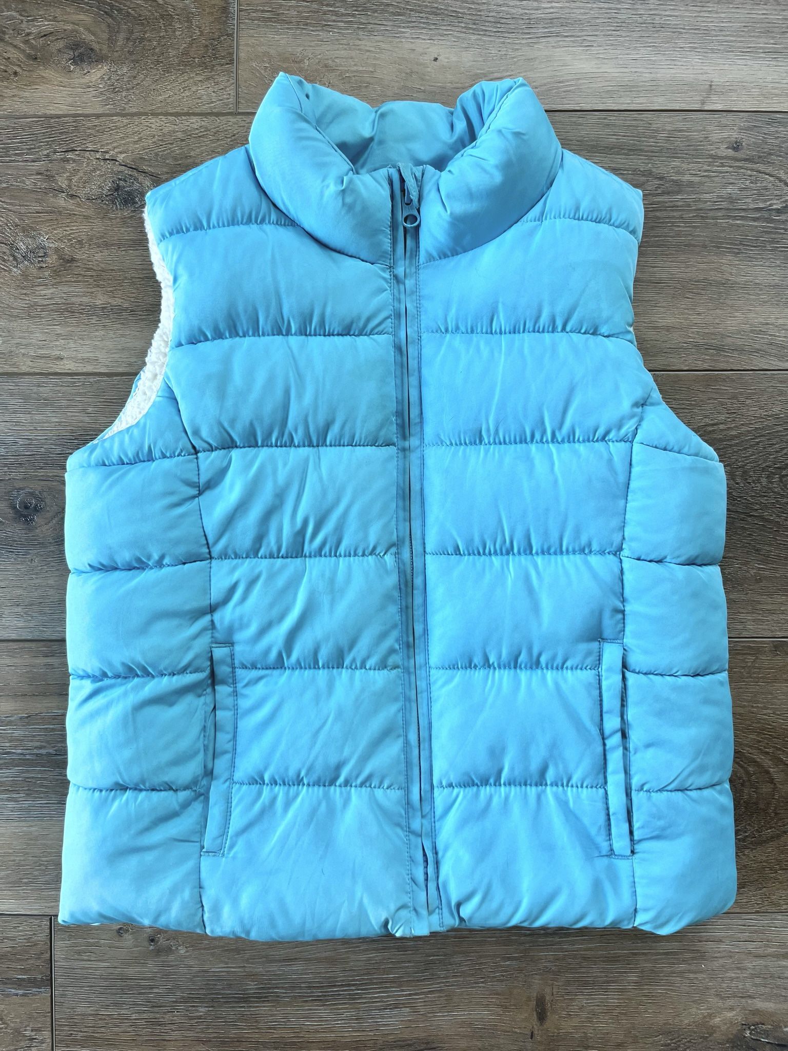 GAP Kids Girls Puffer Vest Size L 10-12