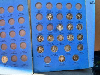 Small mercury dime collection