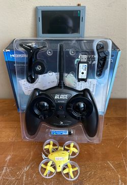 Blade Inductrix FPV RTF Ultra Micro Electric Quadcopter Drone w/Monitor & 2.4GHz